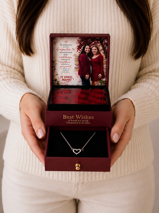 Cadou Premium Personalizat Pentru Mama, Colier Inclus