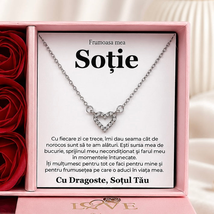 Set Premium LOVE - Colier Love Heart