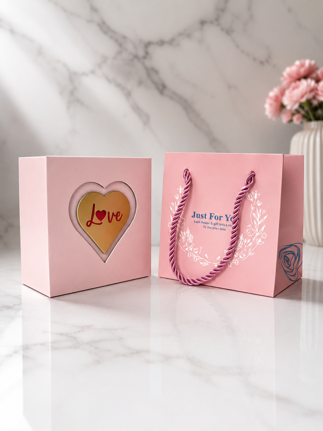 Set Premium Carte Absolvire - Colier Love Heart