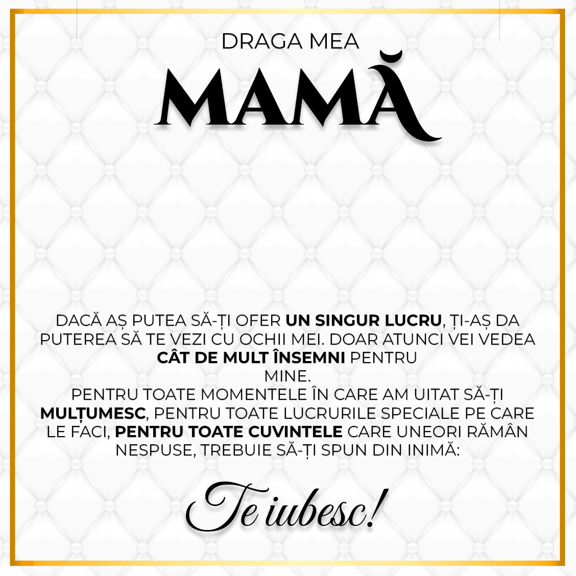 Set Cadou Pentru Mamă cu Colier Interior